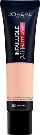 L' Oreal Paris Infallible 24H Matte Cover 110 Rose Vanilla 30ml