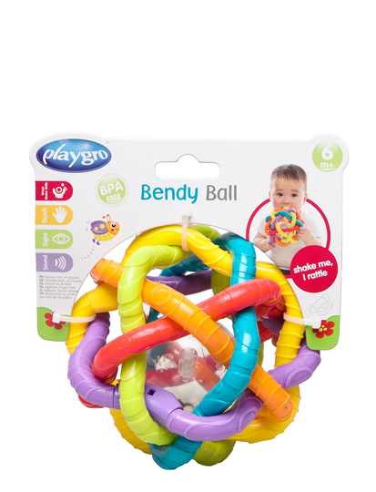 Bendy Ball Toys Baby Toys Educational Toys Activity Toys Monivärinen/Kuvioitu Playgro
