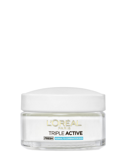 Triple Active Protecting Day Moisturising Care Beauty WOMEN Skin Care Face Day Creams Nude L'Oréal Paris