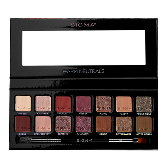 Sigma Beauty Warm Neutrals Eyeshadow Palette