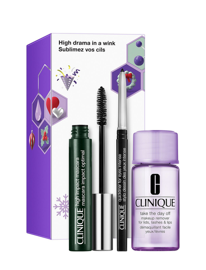 High Impact Mascara Set B Ripsiväri Maskara Setti Meikki Monivärinen/Kuvioitu Clinique