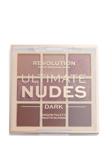 Revolution Ultimate Nudes Eyeshadow Palette Dark Beauty WOMEN Makeup Eyes Eyeshadow Palettes Makeup Revolution