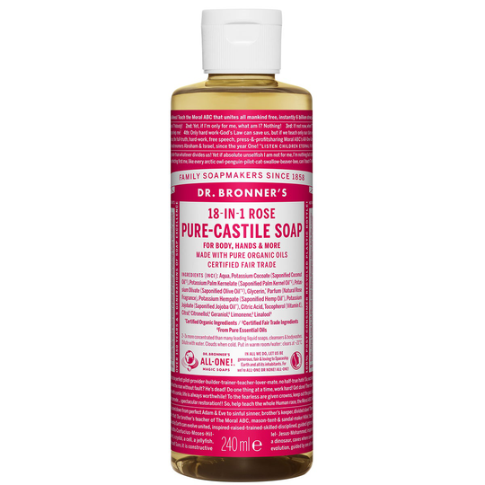 Magic Soaps Rose, 240 ml Dr. Bronner's Suihku- ja kylpytuotteet