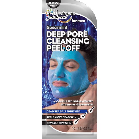 Montagne Jeunesse 7th Heaven Mens Spearmint Deep Pore Cleansing M