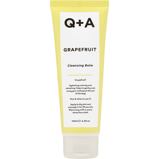 Grapefruit Cleansing Balm, 125 ml Q+A Ihonpuhdistus