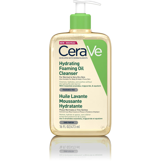 Hydrating Foaming Oil Cleanser, 473 ml CeraVe Ihonpuhdistus