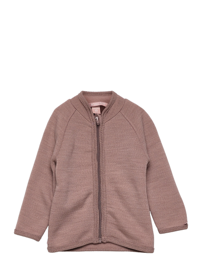 Cardigan Outerwear Fleece Outerwear Fleece Jackets Ruskea Smallstuff