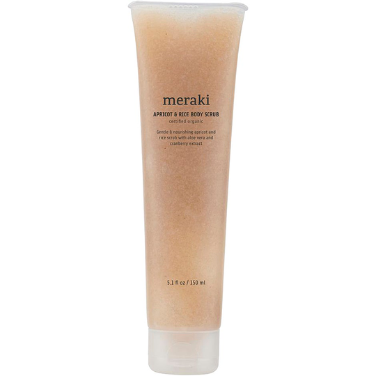 Apricot & Rice Body Scrub, 150 ml Meraki Vartalokuorinnat