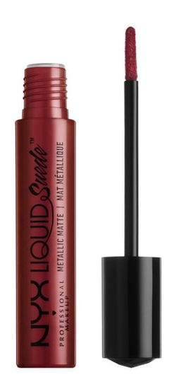 NYX Liquid Suede Metallic Matte Cream huulipuna Biker Babe 4ml