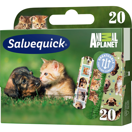 Salvequick Barnplåster Animal Planet