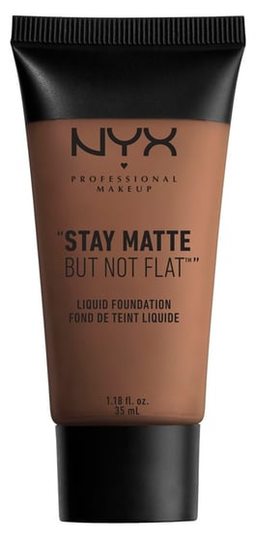 NYX Stay Matte But Not Flat Liquid Foundation Nestemäinen meikkivoide Cocoa 19 35ml