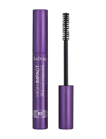 10 Sec High Impact Lift & Curl Mascara Ripsiväri Maskara Meikki Musta IsaDora
