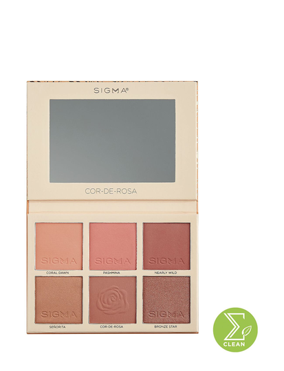 Cor-De-Rosa Blush Palette Beauty WOMEN Makeup Face Blush Monivärinen/Kuvioitu SIGMA Beauty