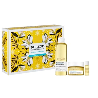 Decleor Neroli Bigarade lahjasetti Suihkugeeli 250 ml + Kevyt päivävoide 50 ml + Aromessence Neroli Amara kosteuttava öljyseerumi 50 ml