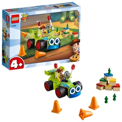 LEGO 4+ 10766 Woody ja kauko-ohjattava auto LEGO 4+ 10766 Woody ja kauko-ohjattava auto