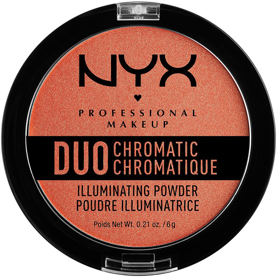NYX PROFESSIONAL MAKEUP Duo Chromatic Illuminating Powder Synthet