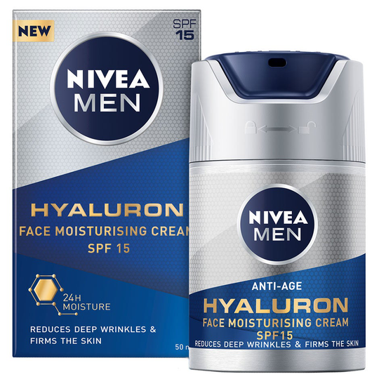 Anti Age Hyaluron Face Cream, 50 ml Nivea Kasvovoiteet