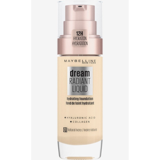Maybelline New York Radiant Liquid Foundation Natural