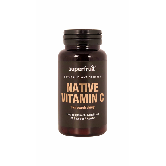 Superfruit Natural Plant Formula Native Vitamin C 60 vegan kapsla