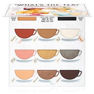 The Balm Mikä on tee? Eyeshadow Palette 12,6gr What's the Tea? Hot Tea luomiväripaletti