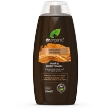 Organic Ginseng Hair & Body Wash 250 ml