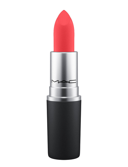 Powder Kiss Lipstick Mandarin O Huulipuna Meikki Punainen M.A.C.