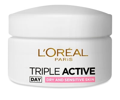 L' Oreal Päivävoide Triple Active Dry & Sensitive 24H 50ml 50ml