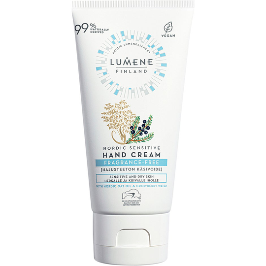 Nordic Sensitive Fragrance-free Hand Cream, 75 ml Lumene Käsivoiteet