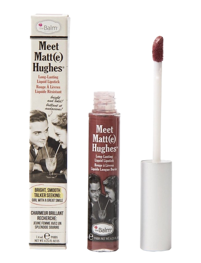 Meet Matt Hughes Charming Huulikiilto Meikki Vaaleanpunainen The Balm