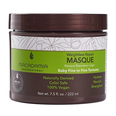 Macadamiaöljy painoton kosteusnaamio 222ml