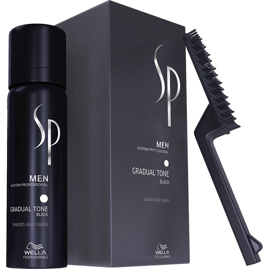 Wella System Professional Men Gradual Tone Black, 60 ml Wella Hiusvärit