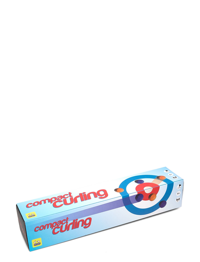 Compact Curling Toys Puzzles And Games Games Active Games Monivärinen/Kuvioitu Peliko