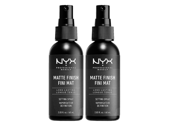 Setting Spray Matte Finish 2-pk, NYX Professional Makeup Kiinnityssuihke