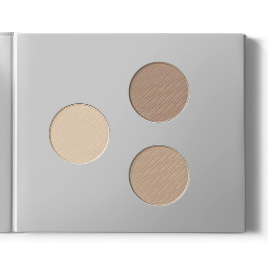 Miild Natural Mineral Eyeshadow & Eyebrow Kit 01 Light Earth
