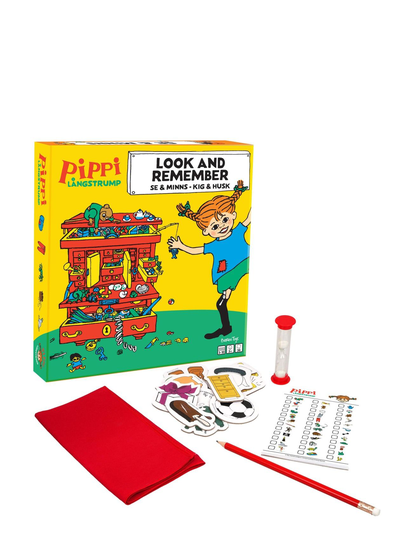 Pippi Kig & Husk Toys Puzzles And Games Games Active Games Monivärinen/Kuvioitu Pippi Langstrømpe