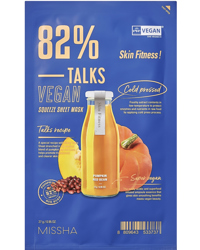 Talks Vegan Squeeze Sheet Mask [Skin Fitness], 27g