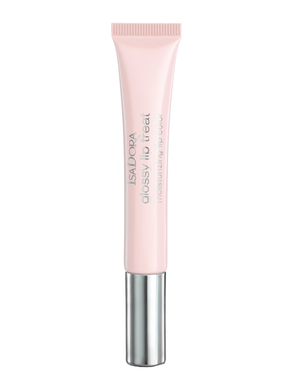 Glossy Lip Treat 50 Clear Sorbet Huulikiilto Meikki Vaaleanpunainen IsaDora