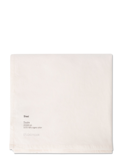 Double Sheet - Powder Home Textiles Bedtextiles Sheets Vaaleanpunainen STUDIO FEDER