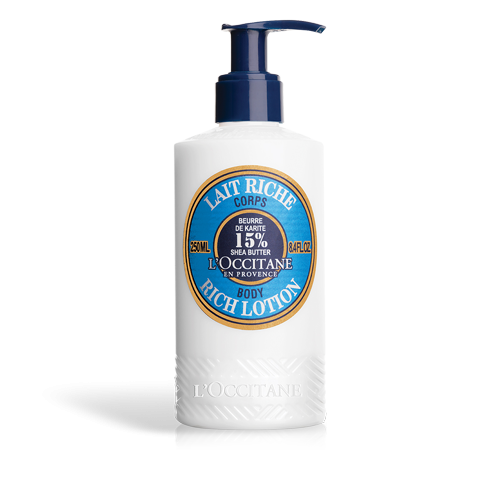 L' Occitane Shea Butter Rich Vartalovoide 250ml