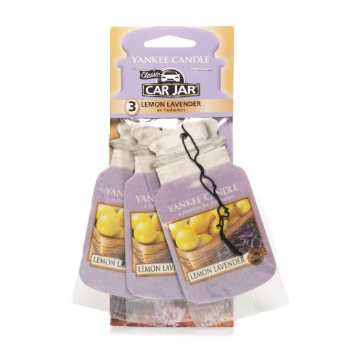 Yankee Candle Lemon Lavender Car Jar Bonus 3 Pack