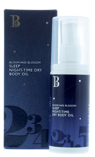 Bloom And Blossom 100ml Sleep Night-Time kuiva vartaloöljy