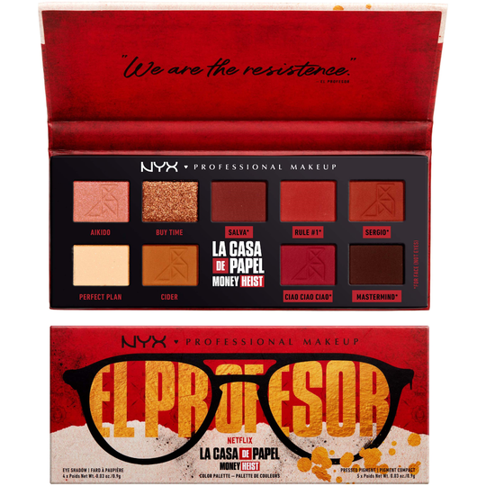 NYX PROFESSIONAL MAKEUP La Casa De Papel Collab El Profesor Palet