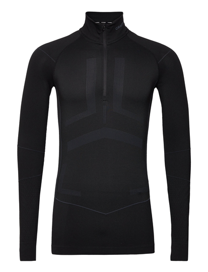 Active Intensity Zip M Base Layer Tops Musta Craft