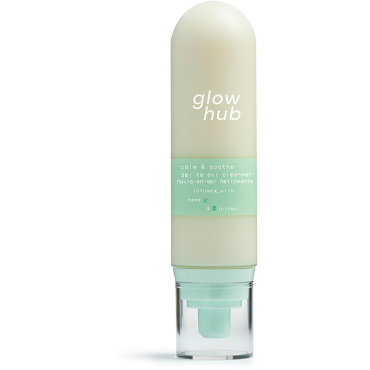Glow Hub Calm & Soothe Gel To Oil Cleanser 120 ml
