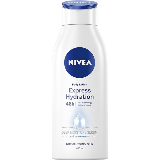 Body Lotion Express Hydration 48h 400 ml, 400 ml Nivea Vartalovoide