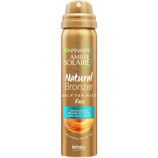 Ambre Solaire Natural Bronzer Self tan Mist, 75 ml Garnier Kasvojen päivetys