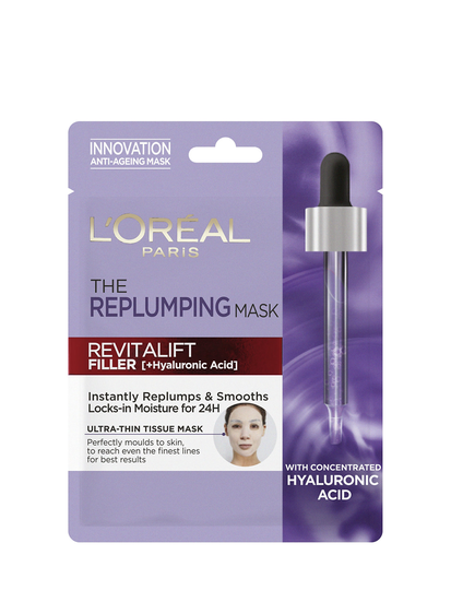 L'oréal Paris Revitalift Filler Replumping Mask Beauty WOMEN Skin Care Face Face Masks Sheet Mask Nude L'Oreal Skin Expert