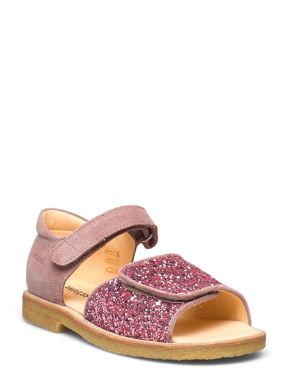 Sandals - Flat - Open Toe - Clo Shoes Summer Shoes Sandals Vaaleanpunainen ANGULUS