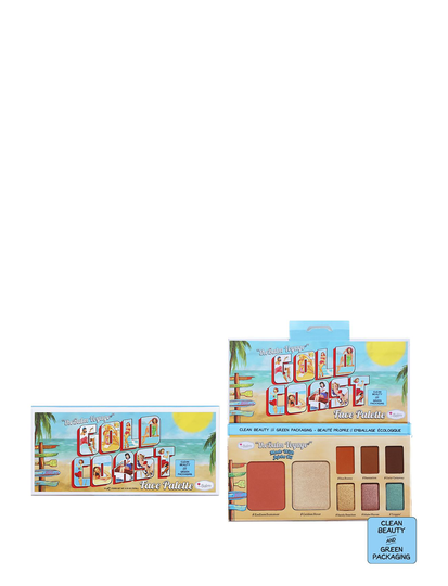 Thebalm Voyage Gold Coast Face Palette Beauty WOMEN Makeup Eyes Eyeshadow Palettes Monivärinen/Kuvioitu The Balm
