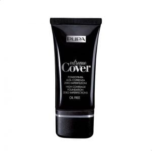 Pupa Extreme Cover Foundation 30ml no.030 Light Sand SPF15 Öljytön pohjustusvoide